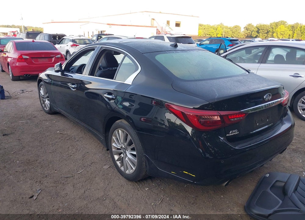 2021 INFINITI Q50 LUXE AWD VIN: JN1EV7BR3MM753051
