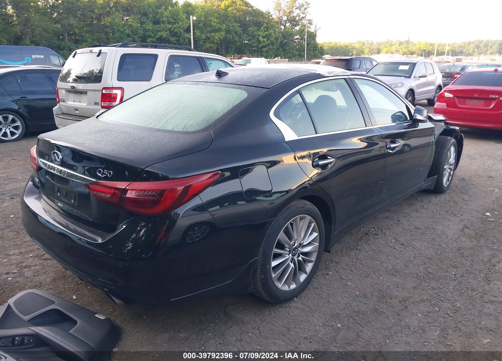 2021 INFINITI Q50 LUXE AWD VIN: JN1EV7BR3MM753051