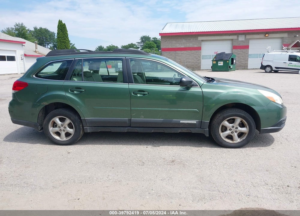 2011 SUBARU OUTBACK 2.5I VIN: 4S4BRBAC8B3383296