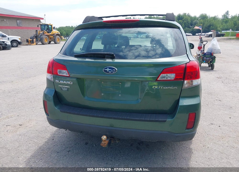 2011 SUBARU OUTBACK 2.5I VIN: 4S4BRBAC8B3383296