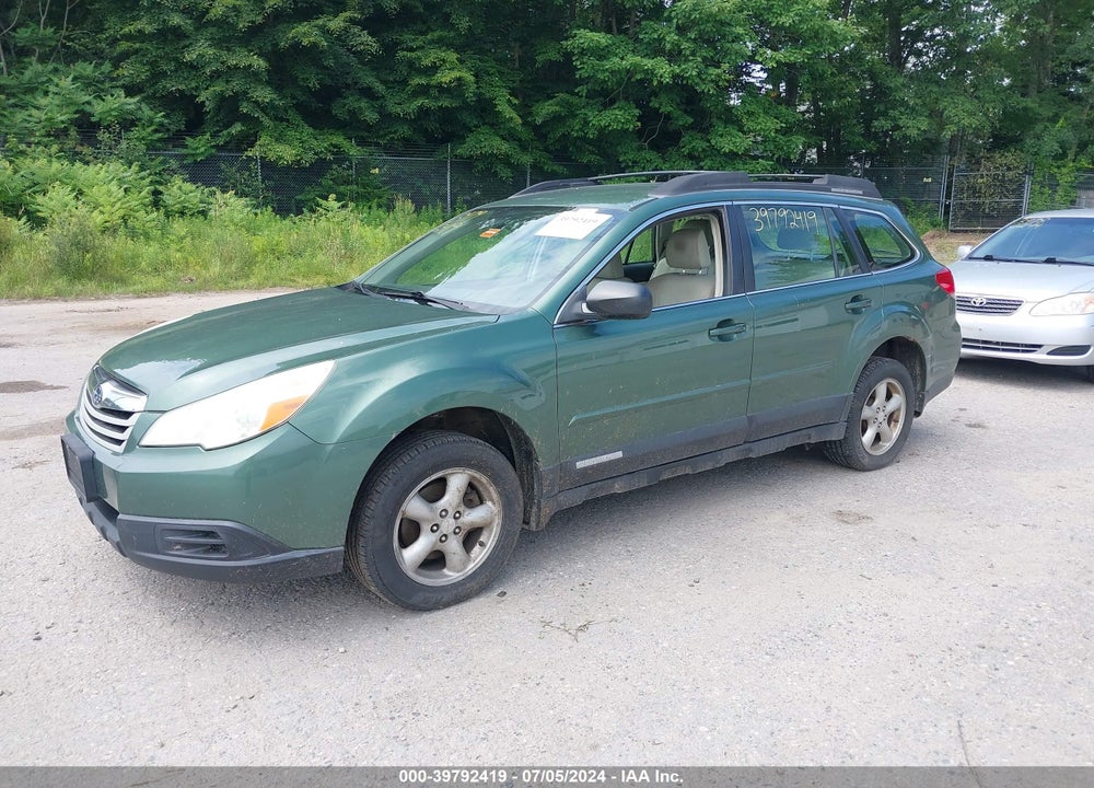 2011 SUBARU OUTBACK 2.5I VIN: 4S4BRBAC8B3383296
