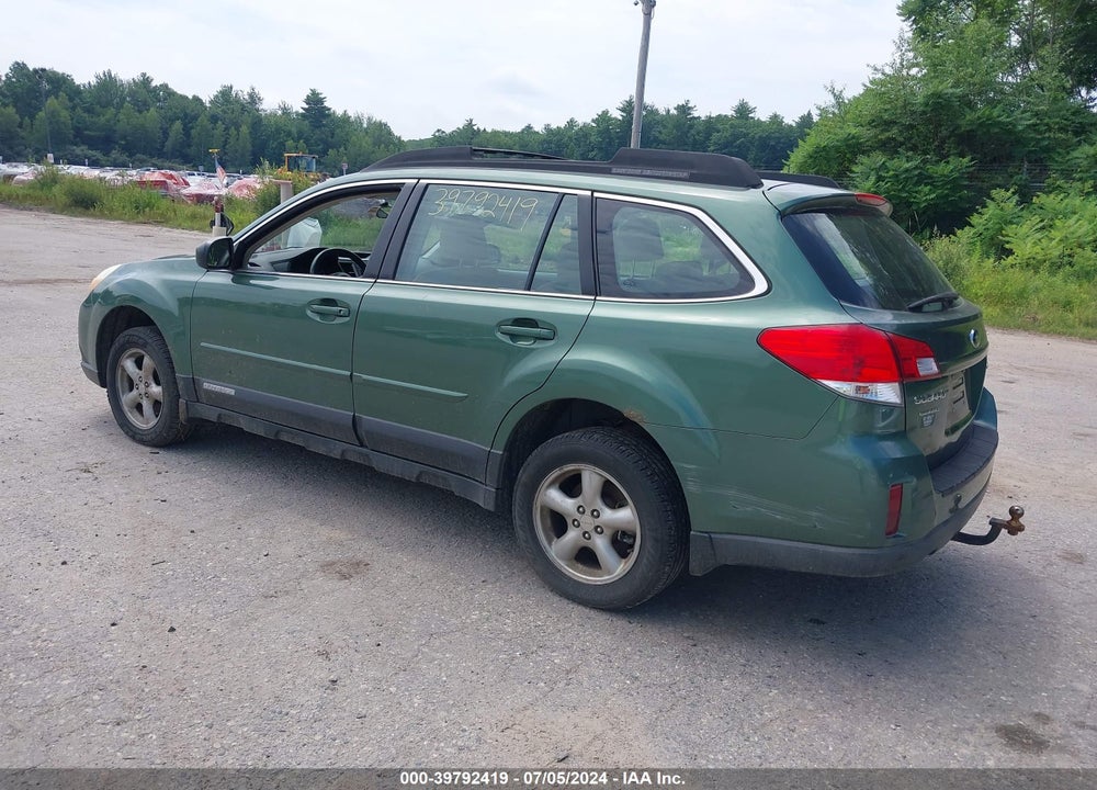 2011 SUBARU OUTBACK 2.5I VIN: 4S4BRBAC8B3383296