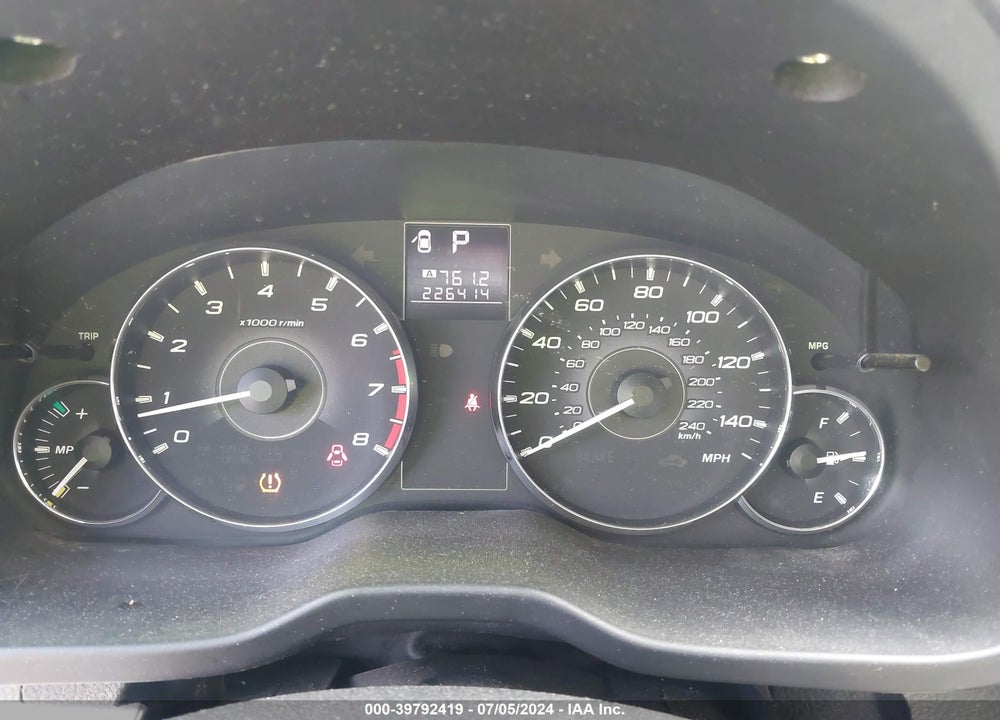 2011 SUBARU OUTBACK 2.5I VIN: 4S4BRBAC8B3383296