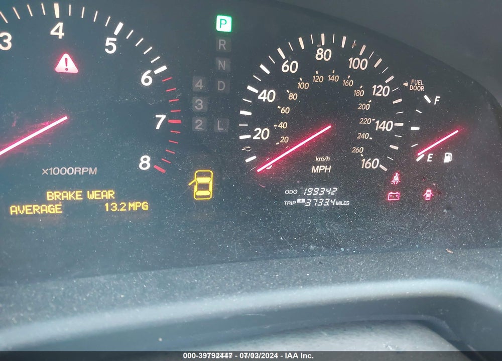 2003 LEXUS LS 430 VIN: JTHBN30F130117797