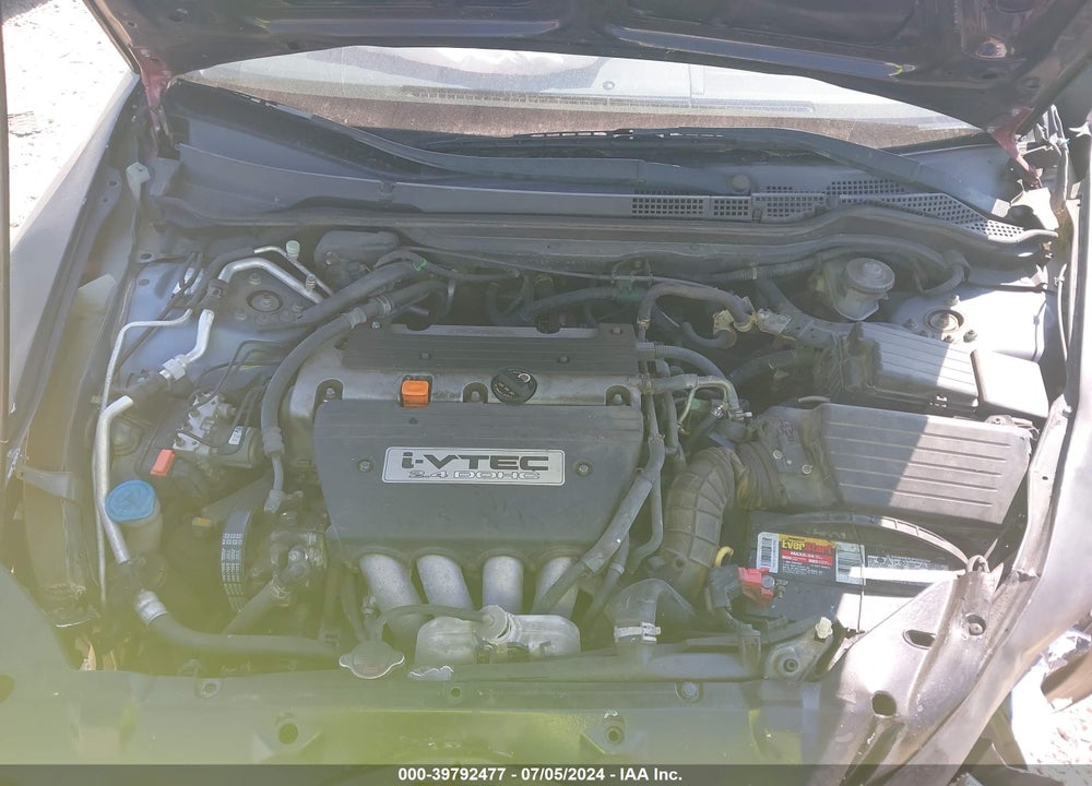 2007 HONDA ACCORD 2.4 EX VIN: 1HGCM56897A166101