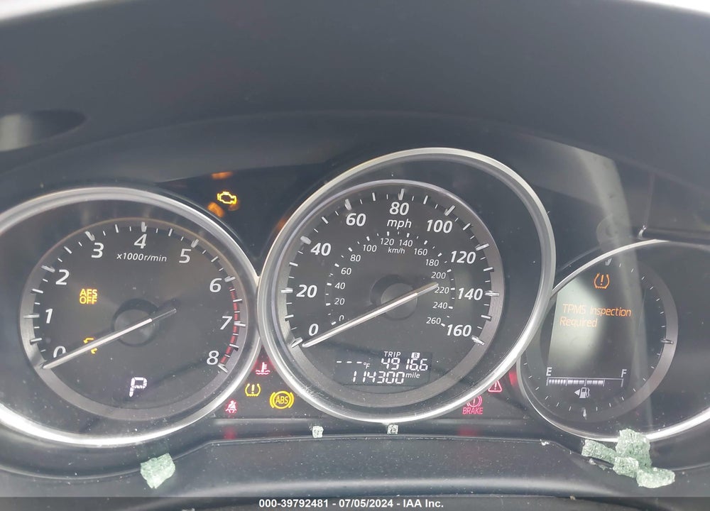 2014 MAZDA CX-5 GRAND TOURING VIN: JM3KE2DY1E0344666