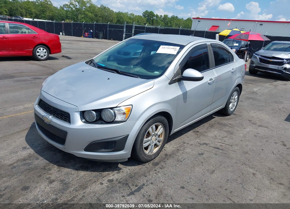 2012 CHEVROLET SONIC 2LT VIN: 1G1JC5SH9C4138783