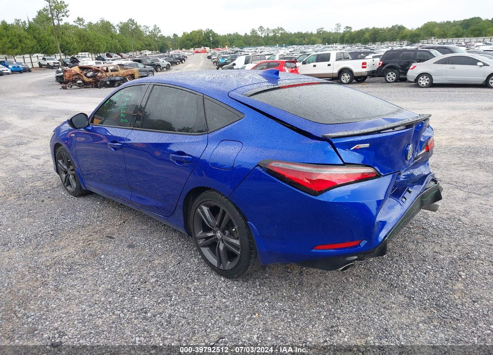 2023 ACURA INTEGRA A-SPEC VIN: 19UDE4H35PA018055