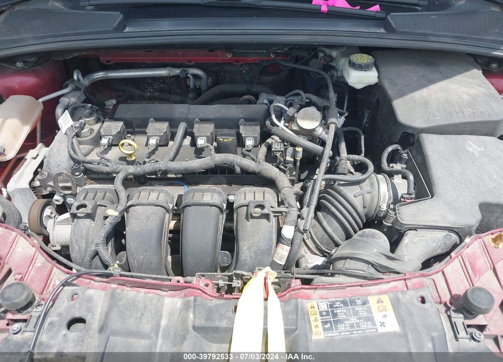2017 FORD FOCUS SE VIN: 1FADP3K29HL313111
