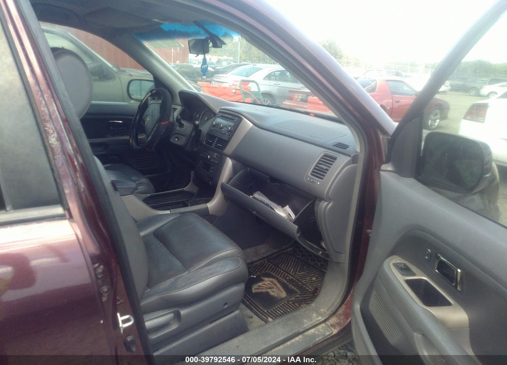 2007 HONDA PILOT EX-L VIN: 5FNYF28537B001720