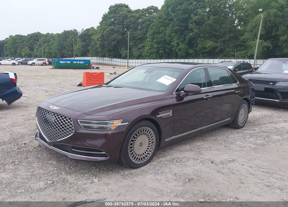 2020 GENESIS G90 3.3T PREMIUM RWD VIN: KMTF34PA6LU075615