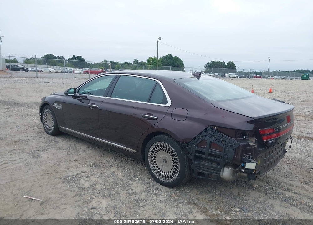2020 GENESIS G90 3.3T PREMIUM RWD VIN: KMTF34PA6LU075615