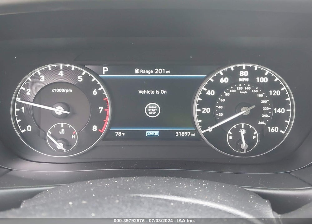2020 GENESIS G90 3.3T PREMIUM RWD VIN: KMTF34PA6LU075615