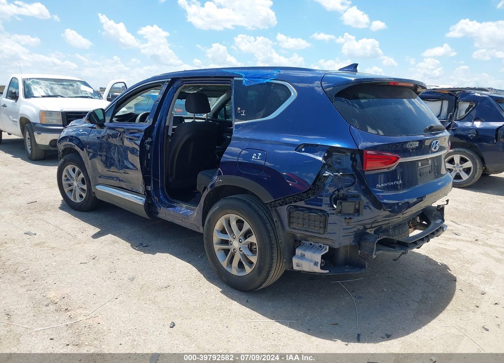 2020 HYUNDAI SANTA FE SEL VIN: 5NMS33AD1LH271737