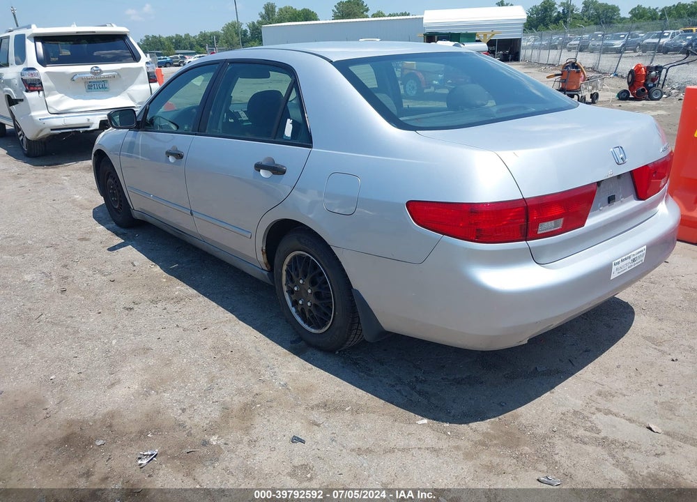 2005 HONDA ACCORD 2.4 DX VIN: 1HGCM56185A184525