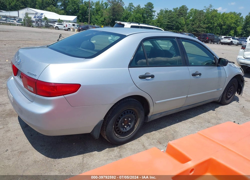 2005 HONDA ACCORD 2.4 DX VIN: 1HGCM56185A184525