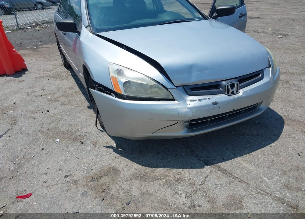 2005 HONDA ACCORD 2.4 DX VIN: 1HGCM56185A184525