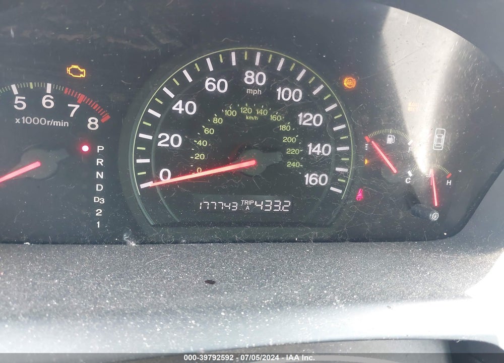 2005 HONDA ACCORD 2.4 DX VIN: 1HGCM56185A184525