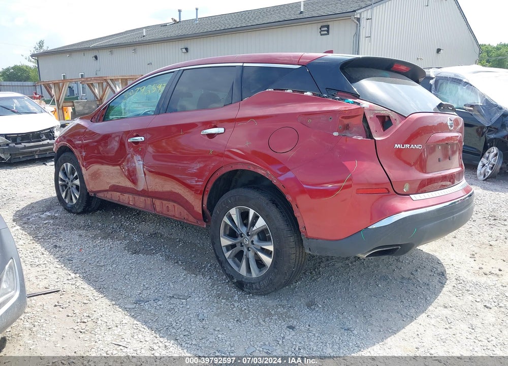 2017 NISSAN MURANO S VIN: 5N1AZ2MH8HN128826
