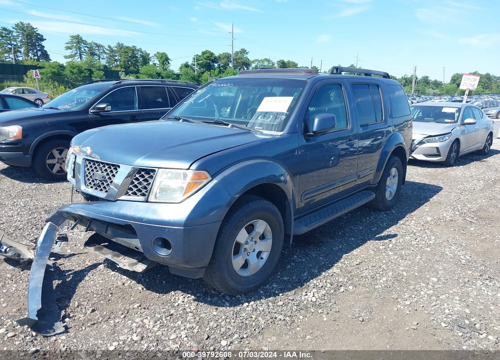 2007 NISSAN PATHFINDER SE VIN: 5N1AR18W77C632507