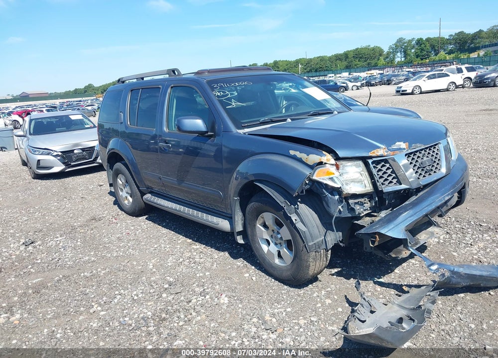 2007 NISSAN PATHFINDER SE VIN: 5N1AR18W77C632507