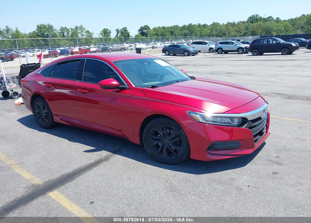 2018 HONDA ACCORD LX VIN: 1HGCV1F1XJA044492