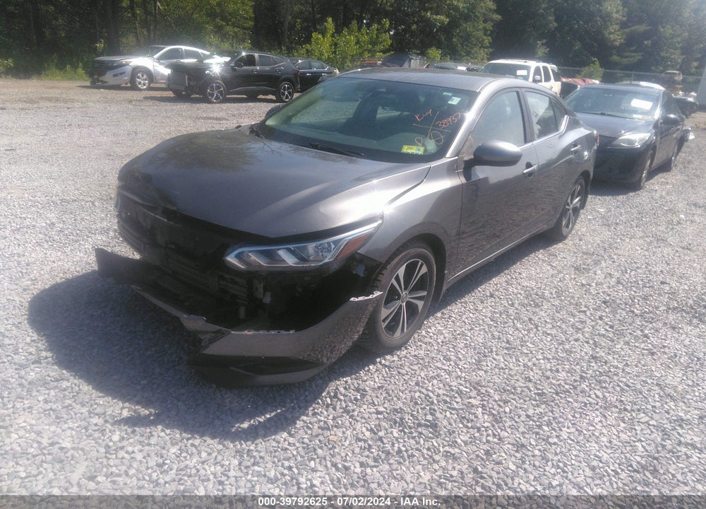 2021 NISSAN SENTRA SV XTRONIC CVT VIN: 3N1AB8CV6MY285869