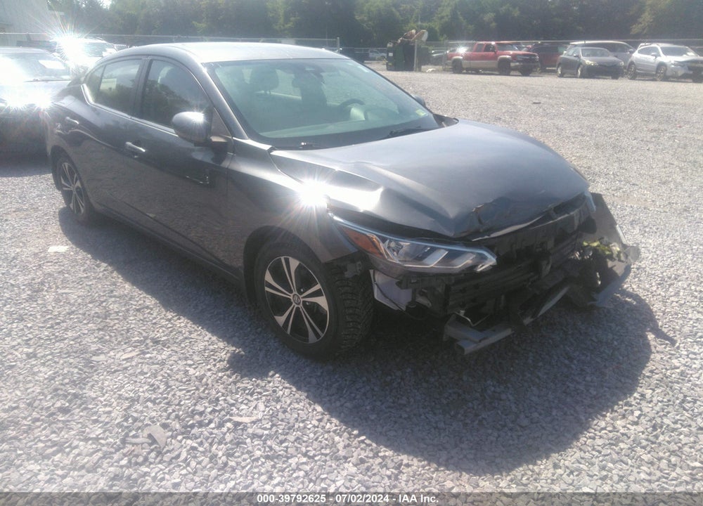 2021 NISSAN SENTRA SV XTRONIC CVT VIN: 3N1AB8CV6MY285869