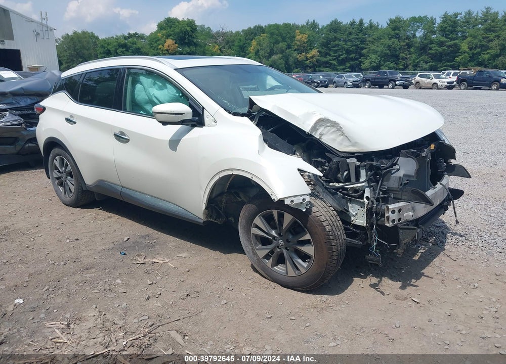 2017 NISSAN MURANO SL VIN: 5N1AZ2MH1HN118915