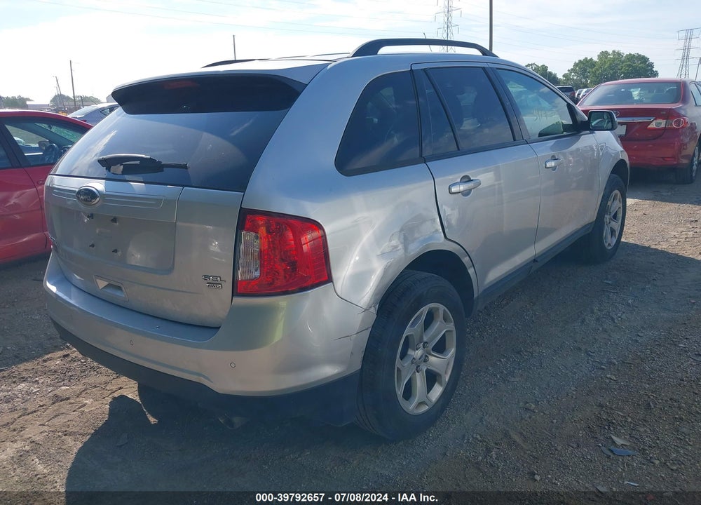 2013 FORD EDGE SEL VIN: 2FMDK4JC9DBA28746