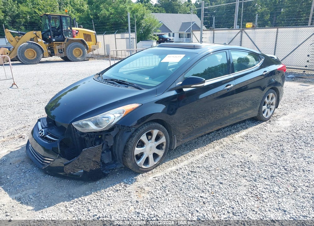 2013 HYUNDAI ELANTRA LIMITED VIN: 5NPDH4AE9DH244556