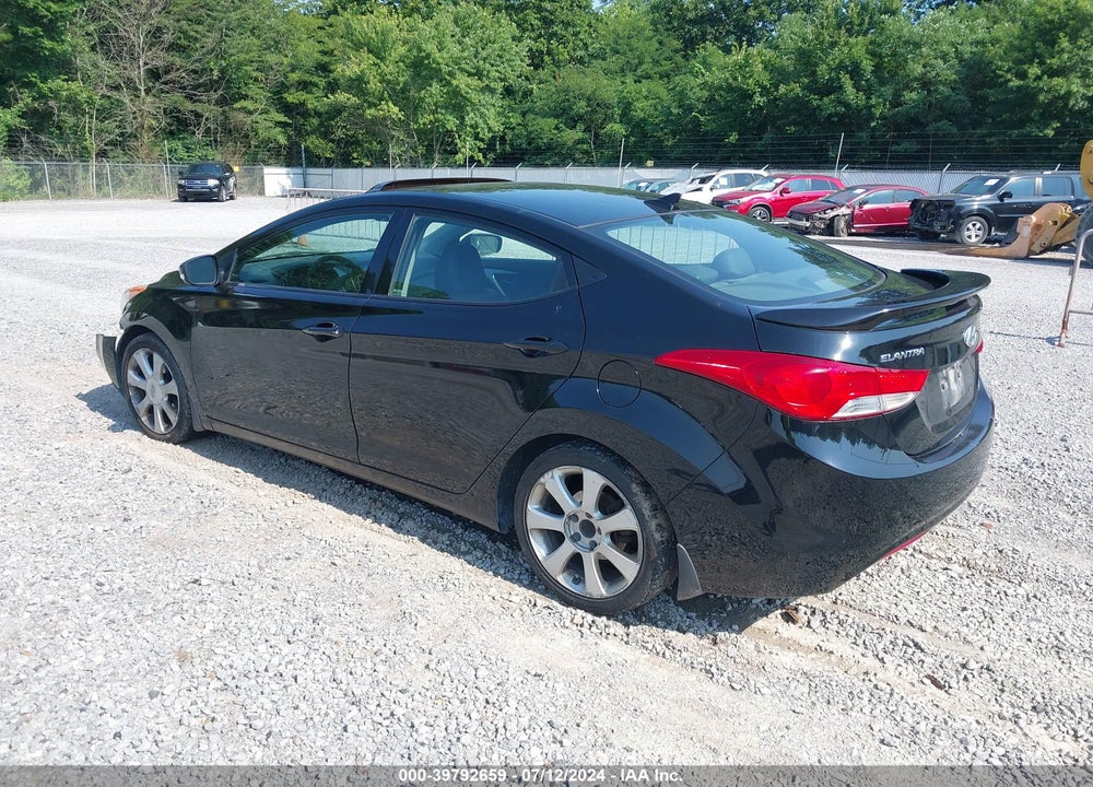 2013 HYUNDAI ELANTRA LIMITED VIN: 5NPDH4AE9DH244556