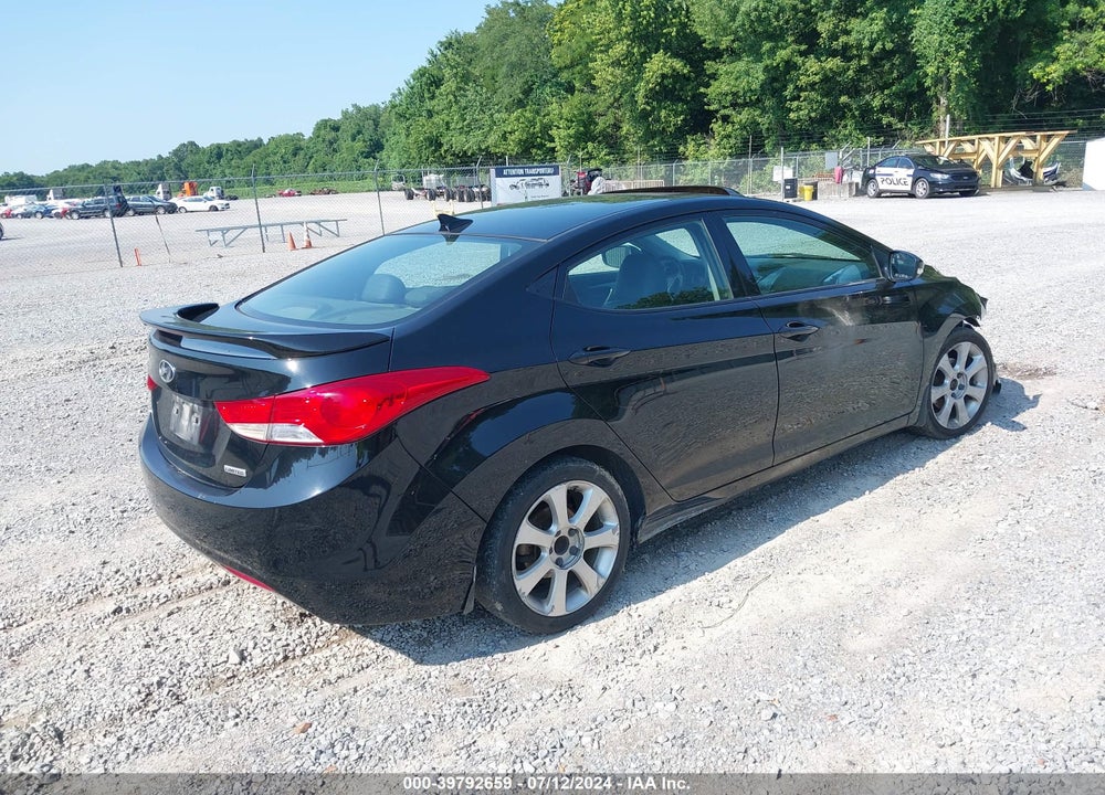 2013 HYUNDAI ELANTRA LIMITED VIN: 5NPDH4AE9DH244556