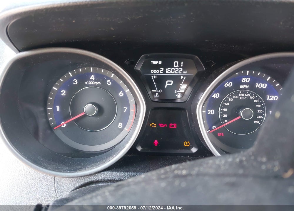 2013 HYUNDAI ELANTRA LIMITED VIN: 5NPDH4AE9DH244556