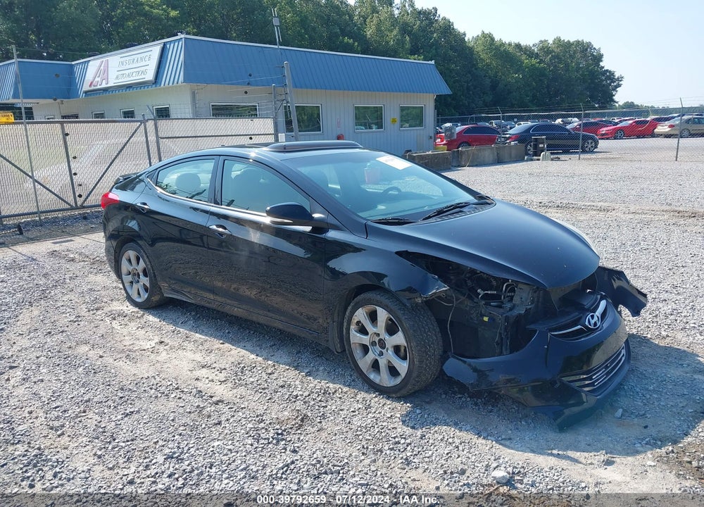 2013 HYUNDAI ELANTRA LIMITED VIN: 5NPDH4AE9DH244556