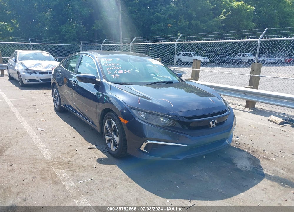 2020 HONDA CIVIC LX VIN: 19XFC2F67LE013364