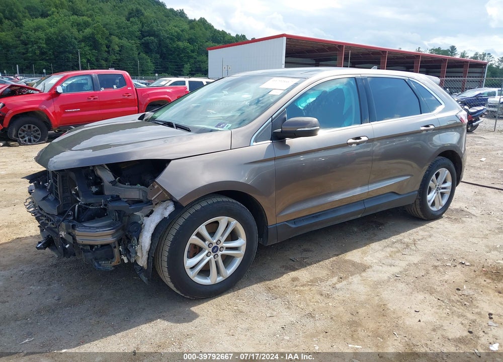 2019 FORD EDGE SEL VIN: 2FMPK4J97KBB12353