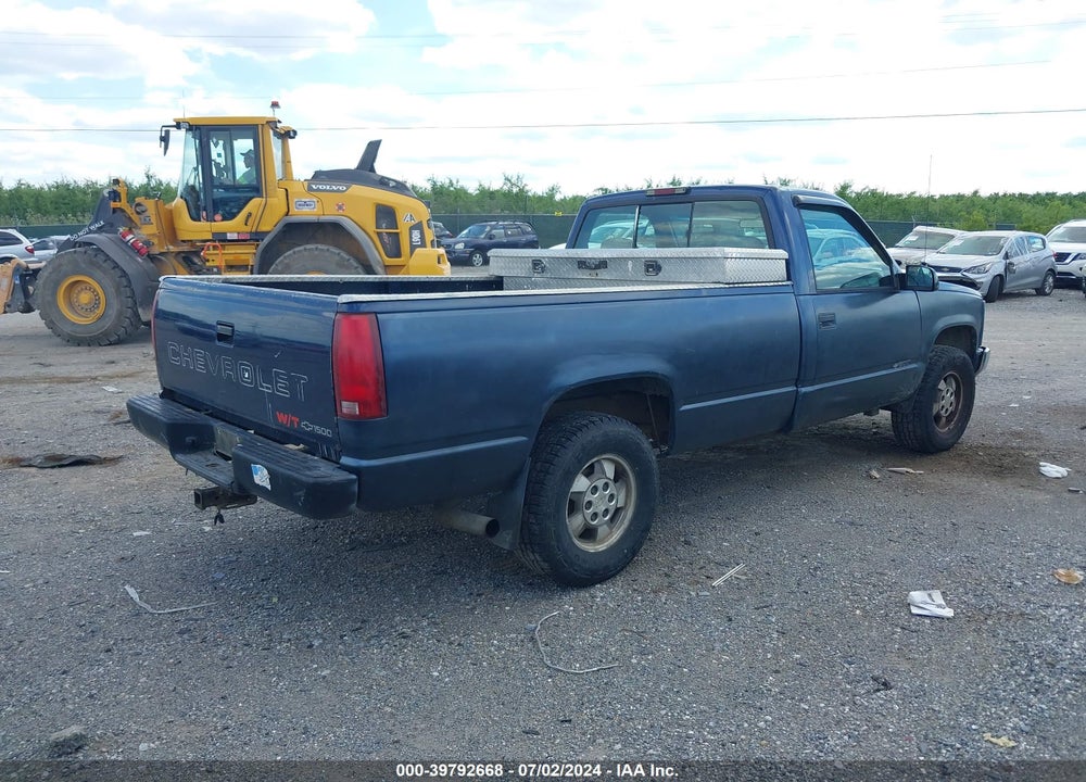1995 CHEVROLET GMT-400 K1500 VIN: 1GCEK14Z4SZ156197