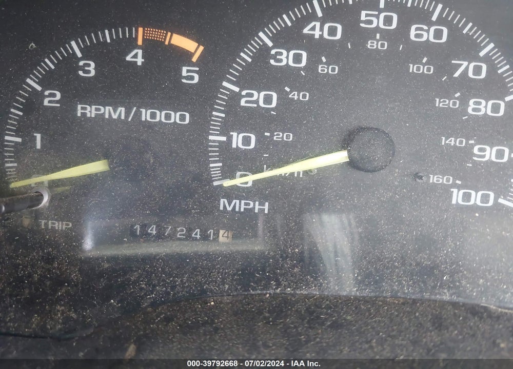 1995 CHEVROLET GMT-400 K1500 VIN: 1GCEK14Z4SZ156197