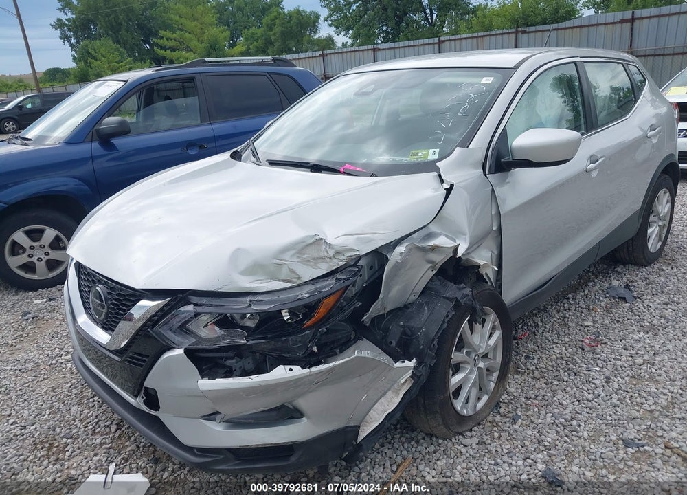 2021 NISSAN ROGUE SPORT S AWD XTRONIC CVT VIN: JN1BJ1AW7MW441225