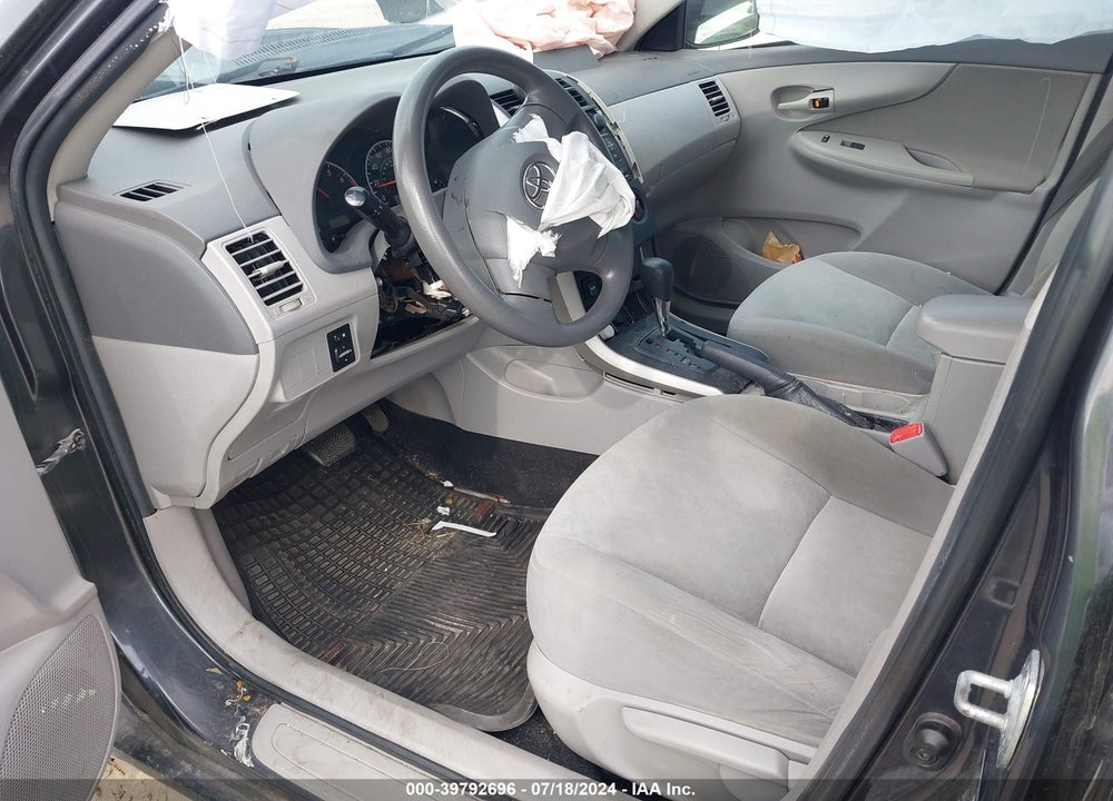2009 TOYOTA COROLLA LE VIN: 2T1BU40E09C118522