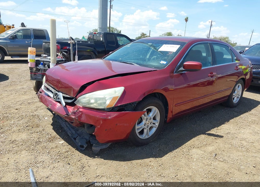 2006 HONDA ACCORD 2.4 EX VIN: 1HGCM56736A064394