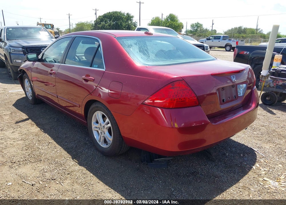 2006 HONDA ACCORD 2.4 EX VIN: 1HGCM56736A064394