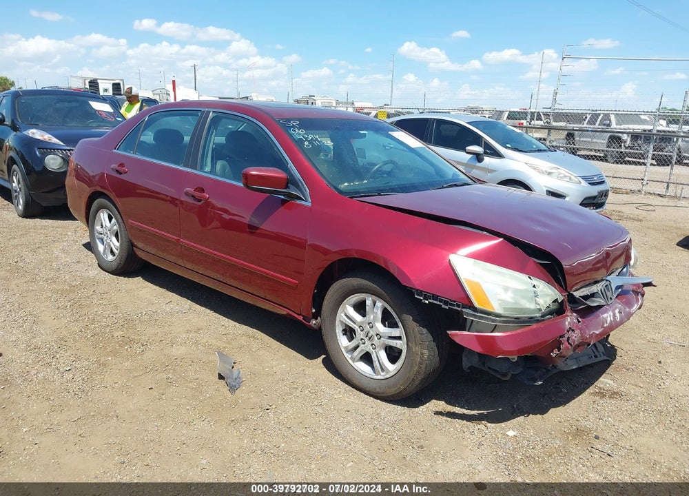 2006 HONDA ACCORD 2.4 EX VIN: 1HGCM56736A064394