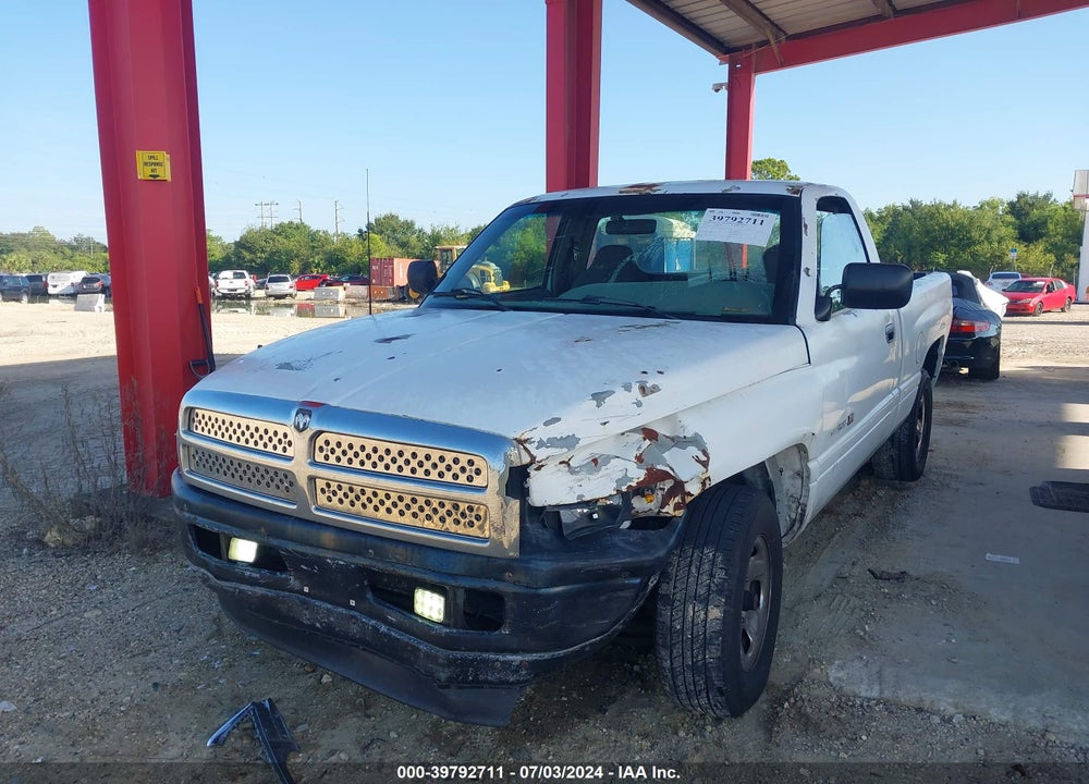 1995 DODGE RAM 1500 VIN: 1B7HC16X5SS278811