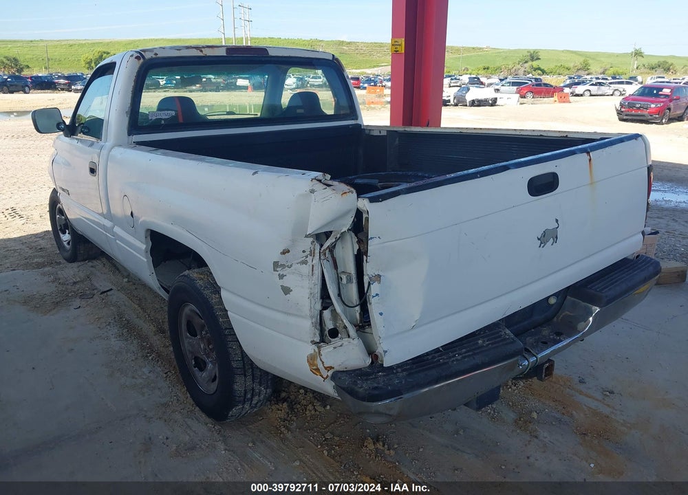 1995 DODGE RAM 1500 VIN: 1B7HC16X5SS278811