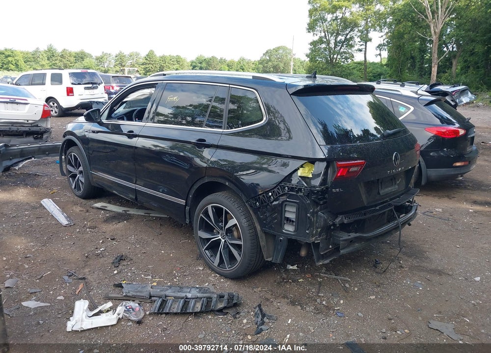 2022 VOLKSWAGEN TIGUAN VIN: 3VV4B7AX2NM004654