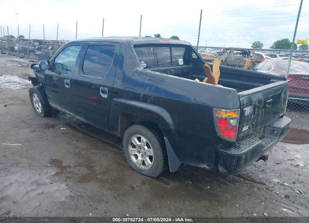2008 HONDA RIDGELINE RTL VIN: 2HJYK16568H532698