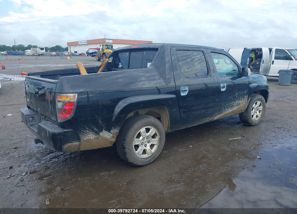 2008 HONDA RIDGELINE RTL VIN: 2HJYK16568H532698