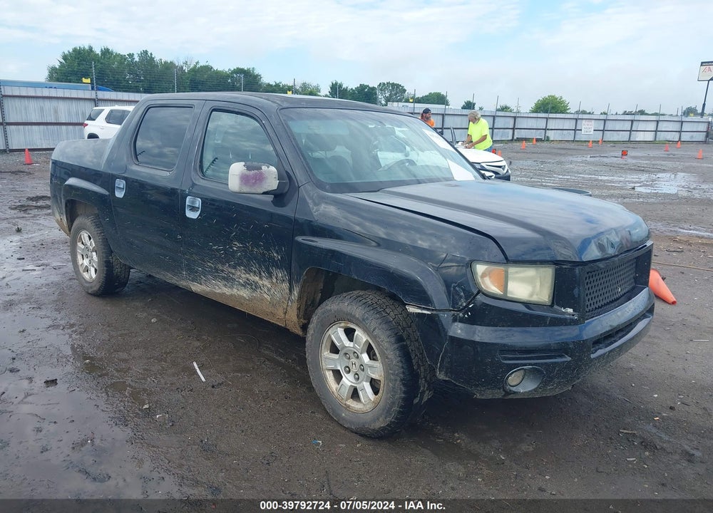 2008 HONDA RIDGELINE RTL VIN: 2HJYK16568H532698